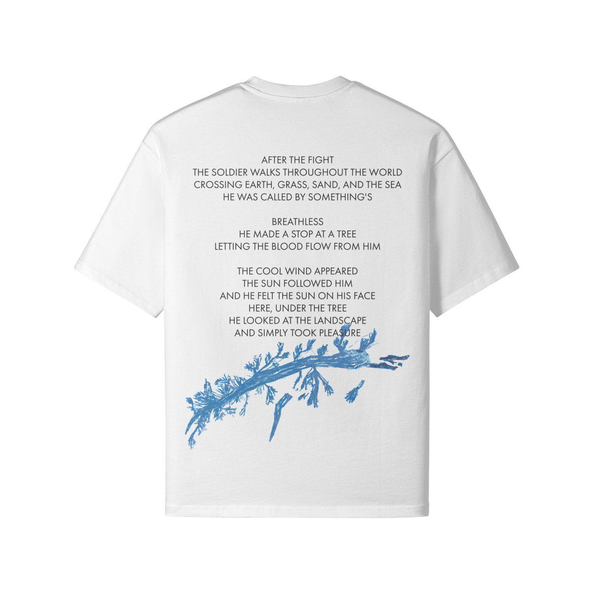 TEE-SHIRT UNDER THE TREE