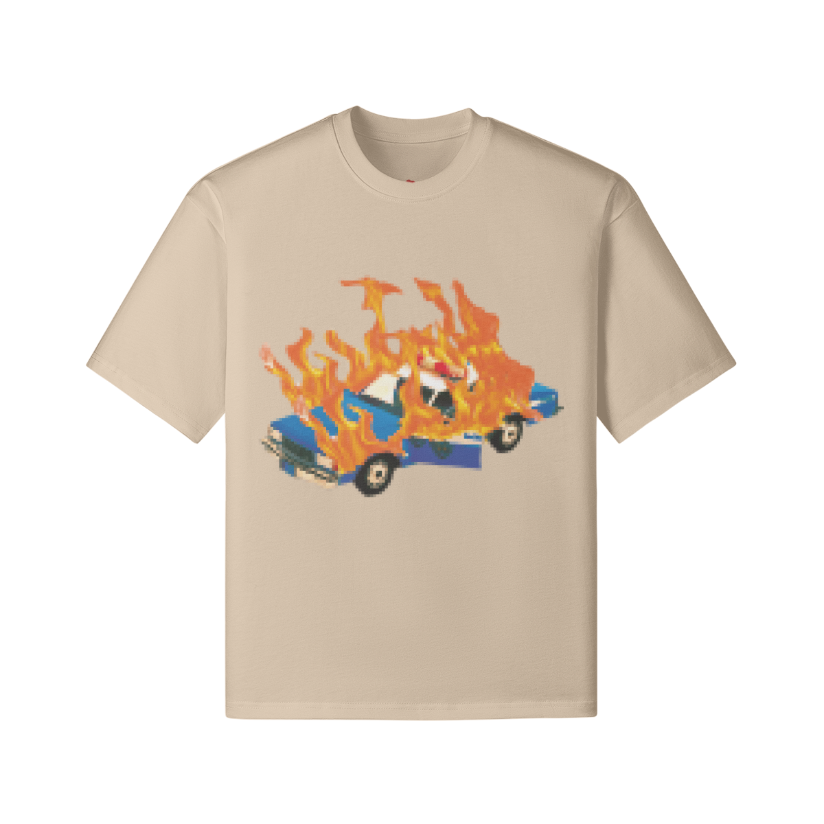 TEE-SHIRT COPS ON FIRE